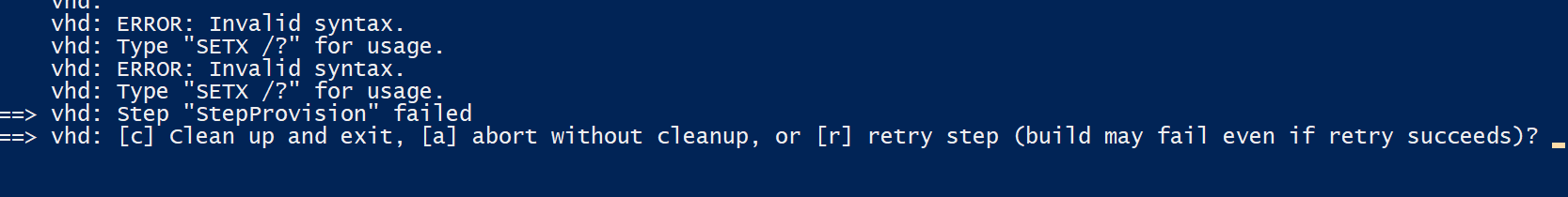Ask on error screenshot Ask on error screenshot